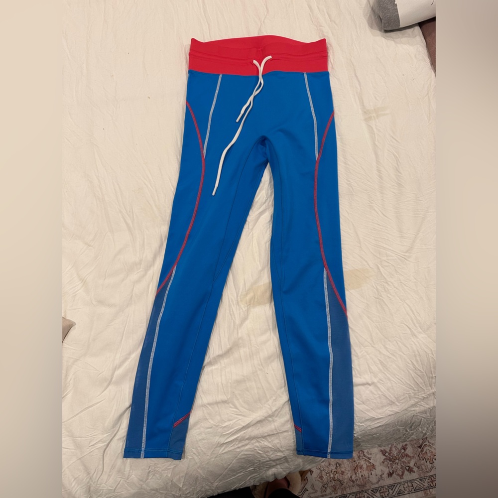 Wilson athletic bright blue and pink Leggings